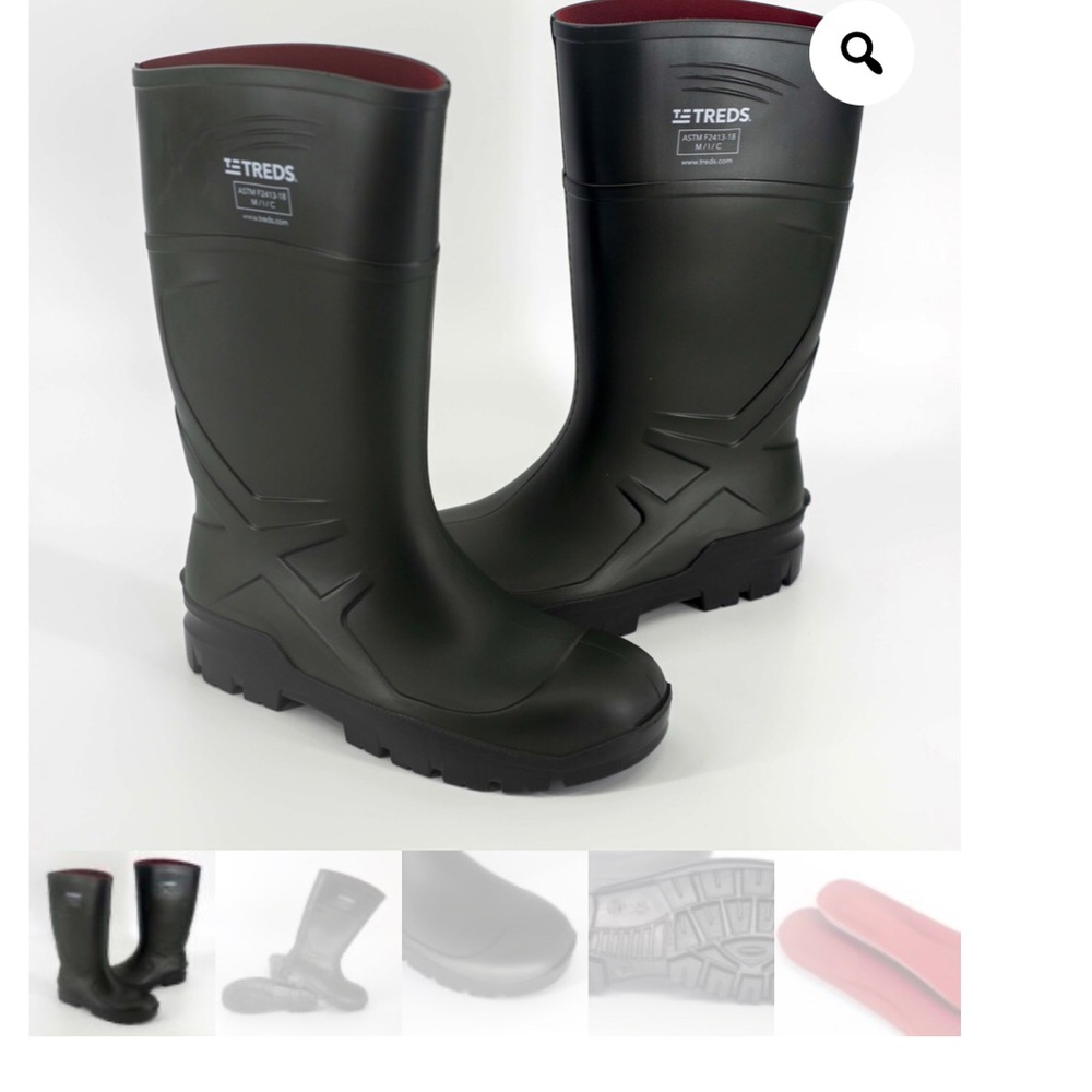 Last 2!! TREDS Steel-toe Work or Muck Boot